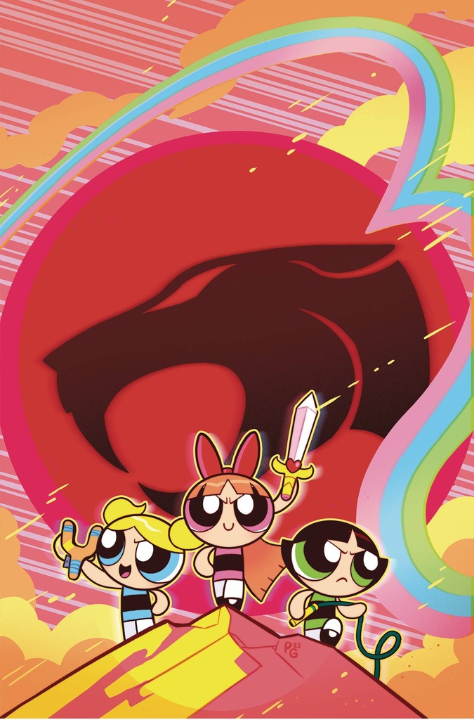 Thundercats/The Powerpuff Girls #1 (Cover H Paulina Ganucheau Premium Holofoil Variant)