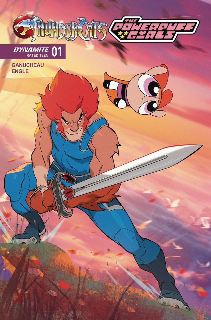 Thundercats/The Powerpuff Girls #1 (Cover C Coran Kizer Stone)