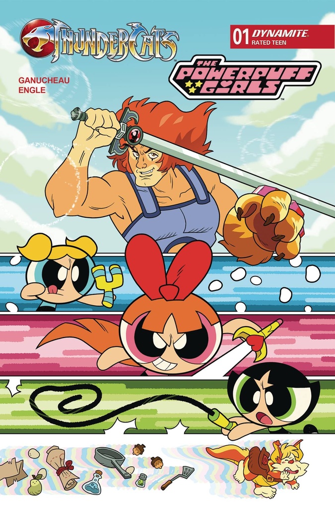 Thundercats/The Powerpuff Girls #1 (Cover B Coleman Engle)