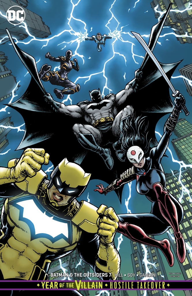 Batman And The Outsiders #7 (Variant Edition YOTV)