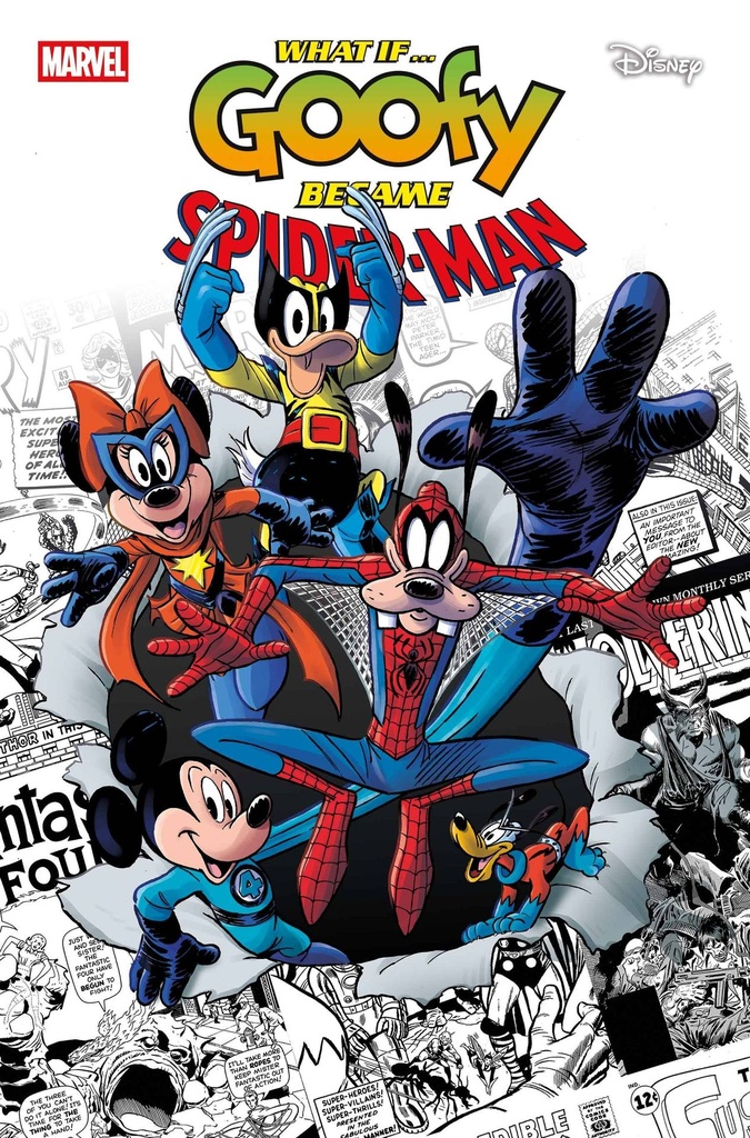 Marvel & Disney: What If...? Goofy Became Spider-Man #1 (Andrea Feccero Variant)