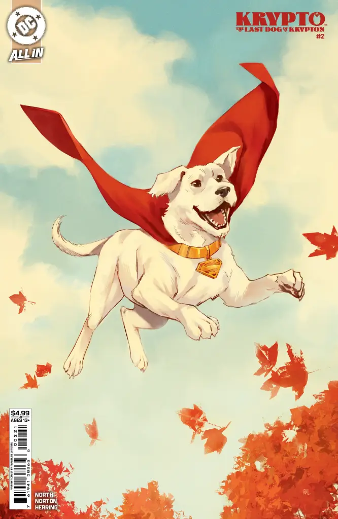 Krypto: The Last Dog of Krypton #2 of 5 (Cover B Rafael De Latorre Card Stock Variant)