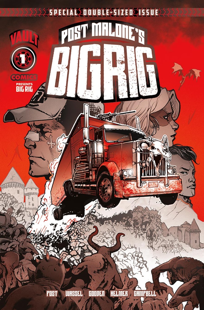 Post Malone's Big Rig #1 (Cover A Nathan Gooden)