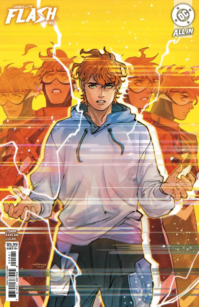 Absolute Flash #5 (Cover B Haining Card Stock Variant)