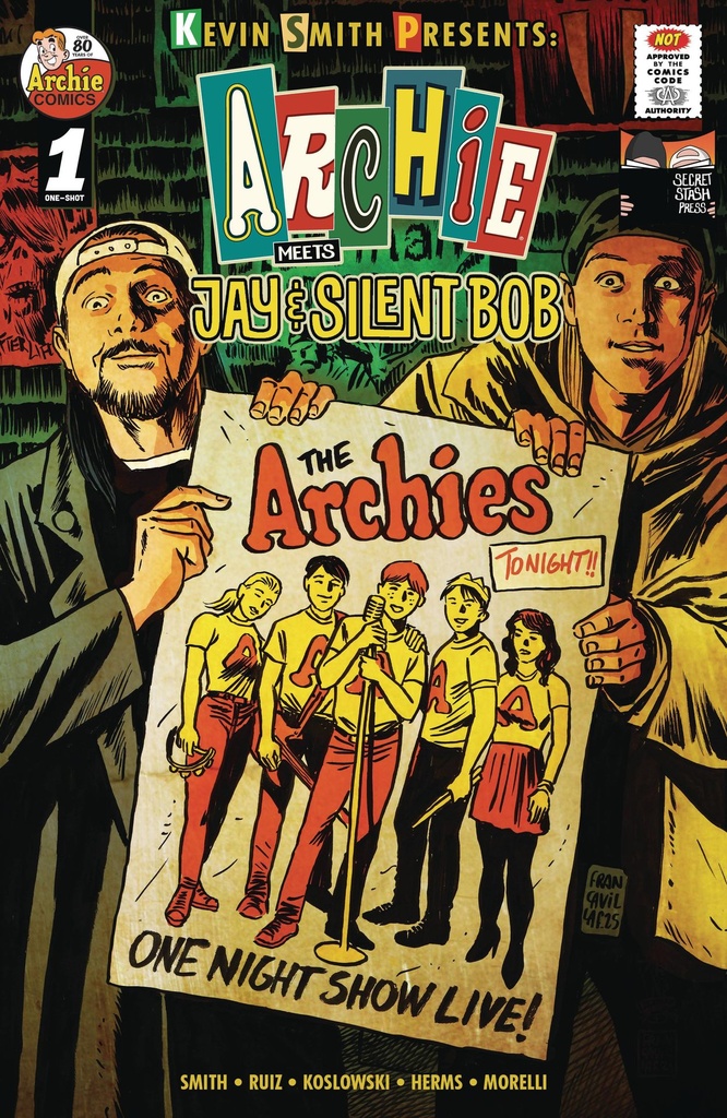 Kevin Smith Presents... Archie Meets Jay and Silent Bob #1 (Cover C Francesco Francavilla)