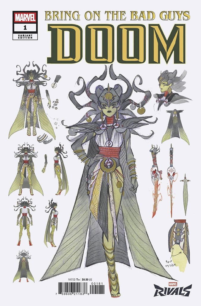 Bring on the Bad Guys: Doom #1 (Peach Momoko Marvel Rivals Variant)