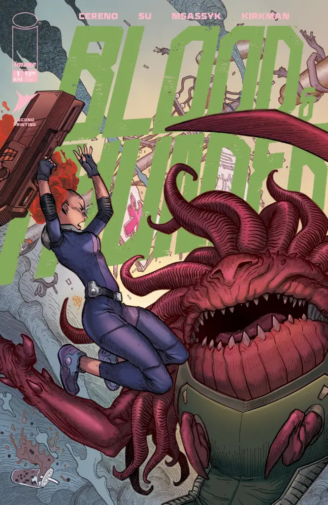 Blood & Thunder #1 (2nd Printing Cover B EJ Su & Msassyk)