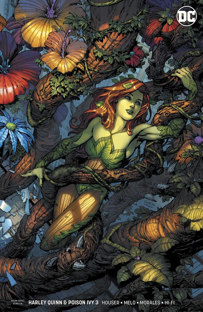 Harley Quinn & Poison Ivy #3 of 6 (Poison Ivy Card Stock Variant)