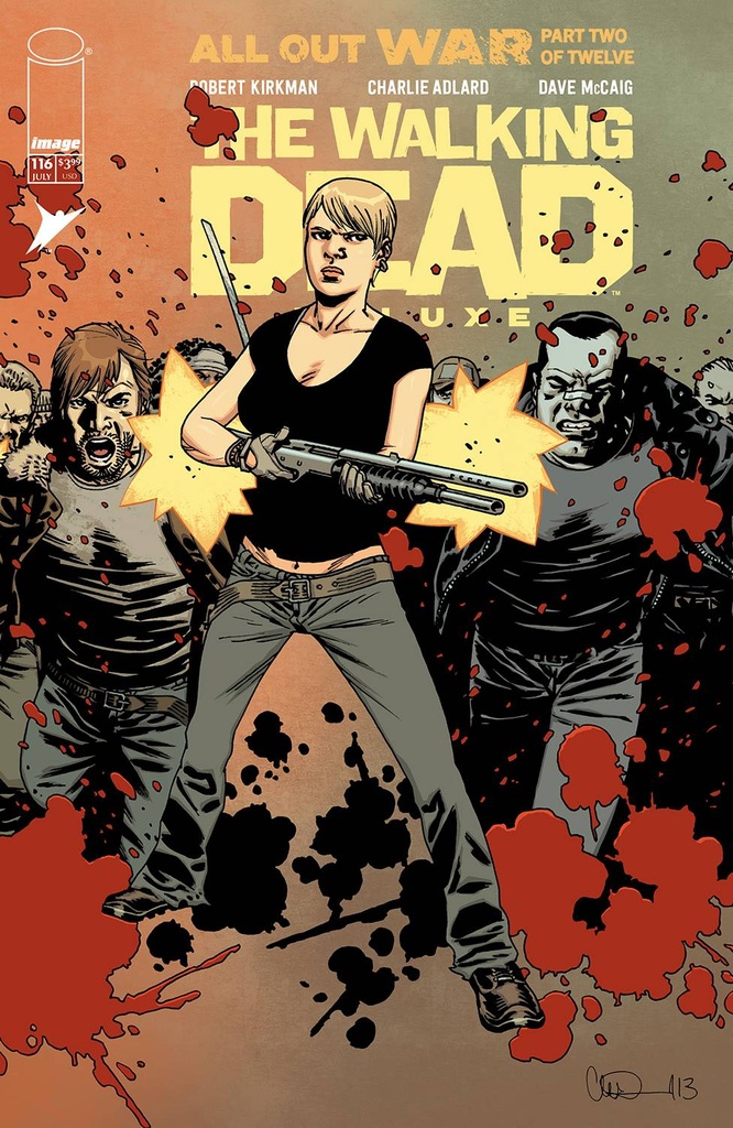 The Walking Dead: Deluxe #116 (Cover B Charlie Adlard & Dave McCaig)