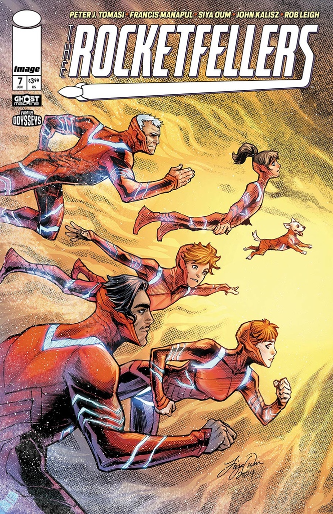 The Rocketfellers #7 (Cover B Siya Oum)