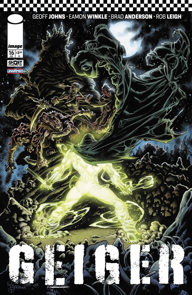Geiger #16 (Cover C Kyle Hotz & Dan Brown)