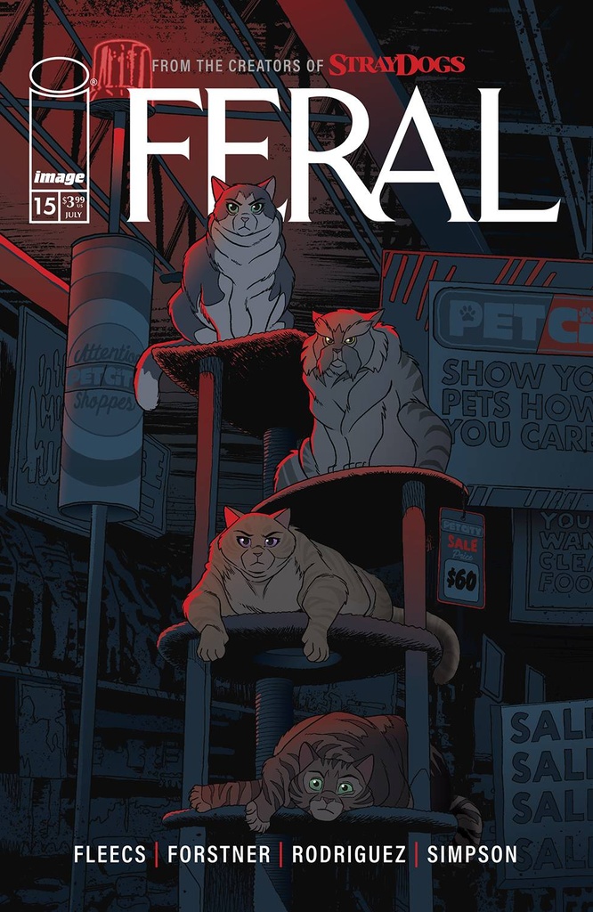 Feral #15 (Cover A Tony Fleecs & Trish Forstner)