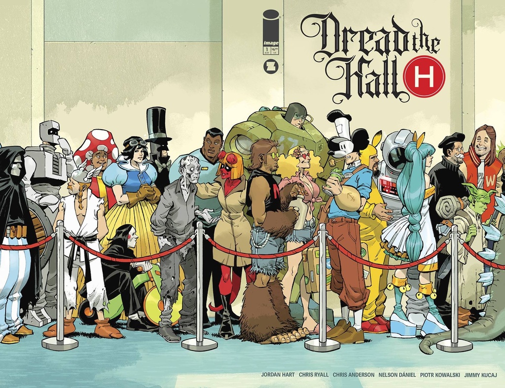 Dread the Hall H #1 (Cover B Nelson Daniel Wraparound Variant)