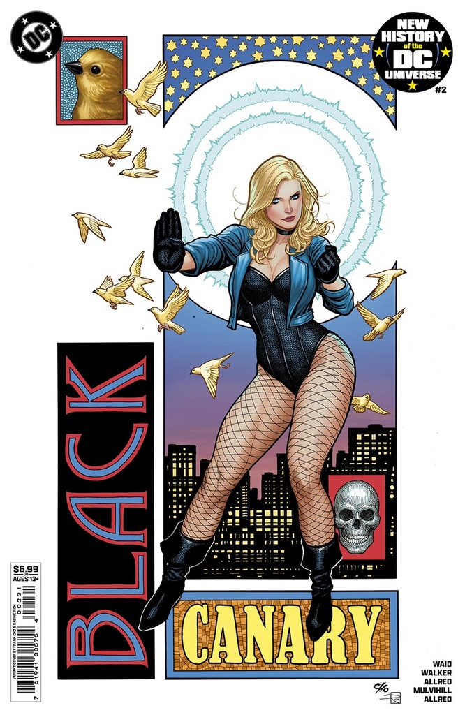 New History of the DC Universe #2 of 4 (Cover C Frank Cho Card Stock Variant)