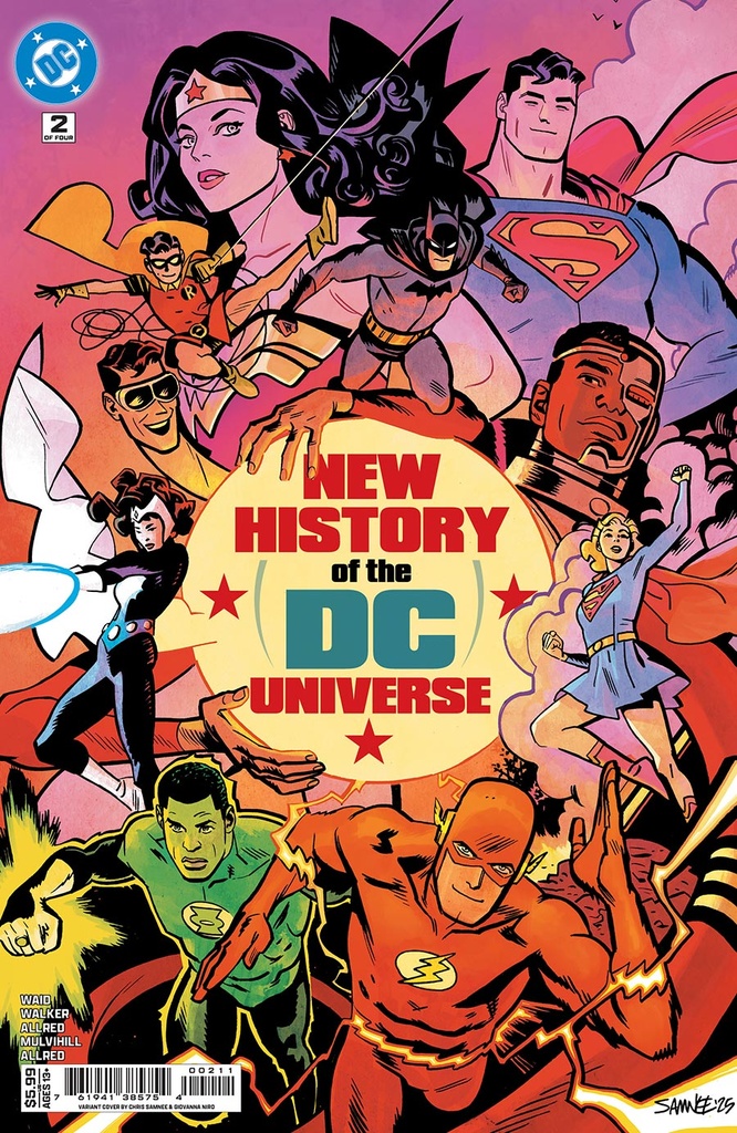 New History of the DC Universe #2 of 4 (Cover A Chris Samnee)