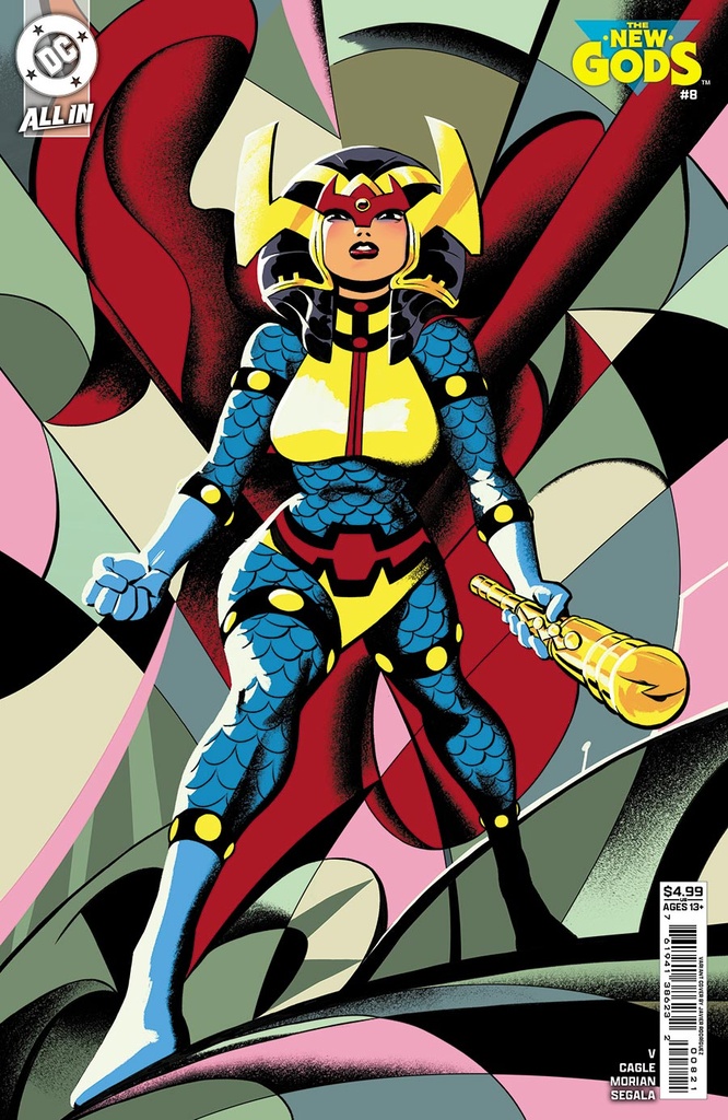 New Gods #8 of 12 (Cover B Javier Rodriguez Card Stock Variant)