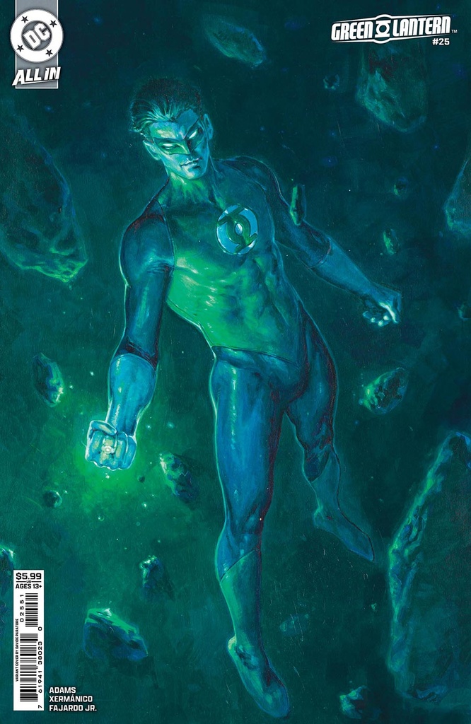 Green Lantern #25 (Cover D Davide Paratore Card Stock Variant)