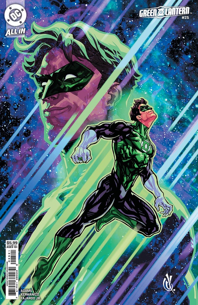 Green Lantern #25 (Cover B Carlos Danda Card Stock Variant)