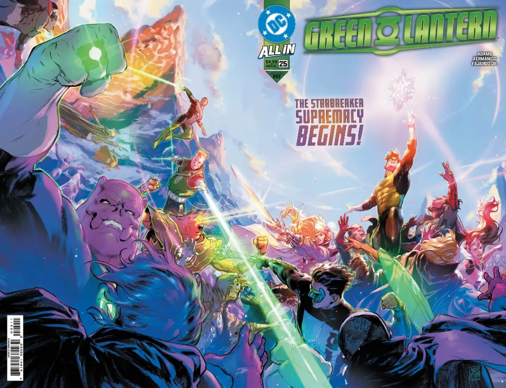 Green Lantern #25 (Cover A Xermanico Wraparound Cover)