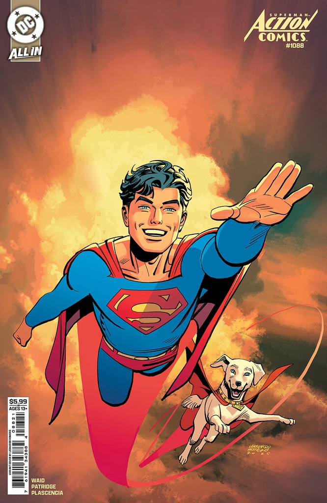Action Comics #1088 (Cover B Leonardo Romero Card Stock Variant)