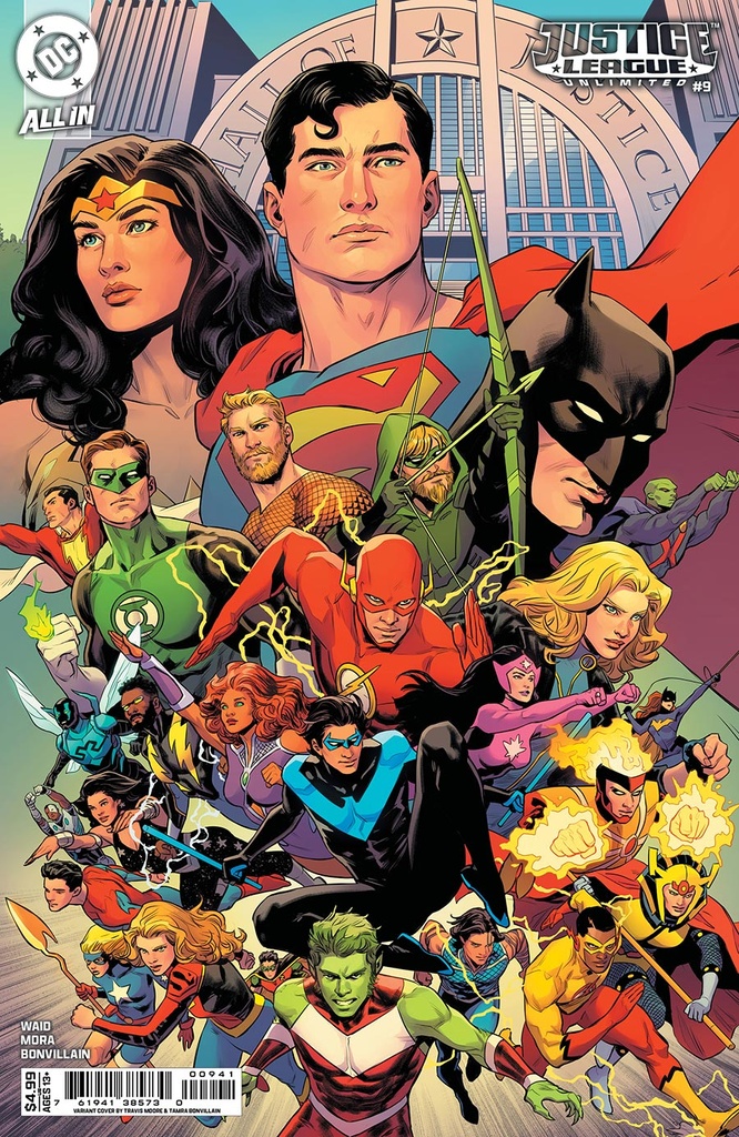 Justice League Unlimited #9 (Cover D Travis Moore Card Stock Variant)
