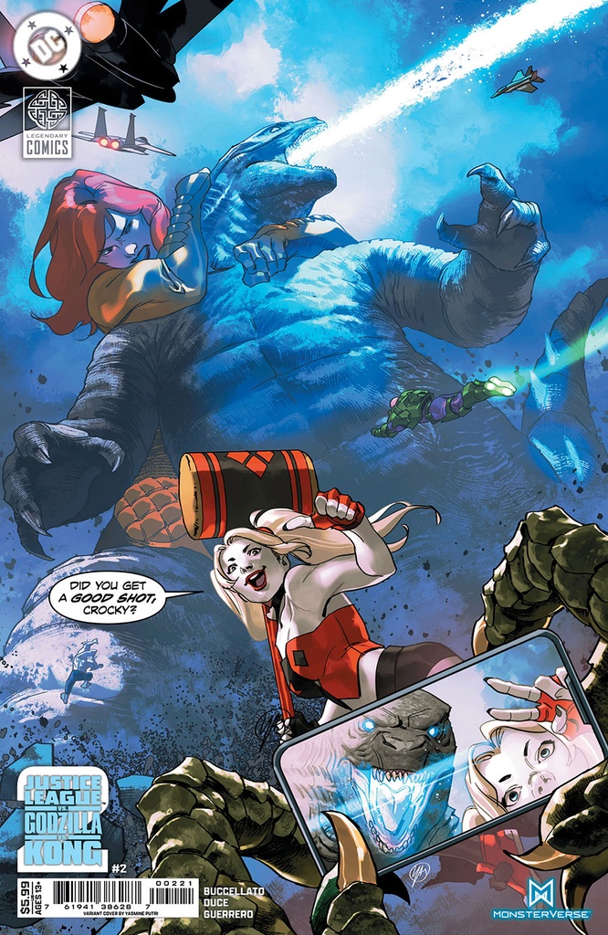 Justice League vs. Godzilla vs. Kong 2 #2 of 7 (Cover B Yasmine Putri Card Stock Variant)
