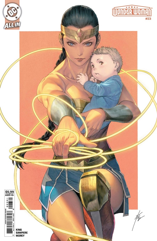 Wonder Woman #23 (Cover C Homare Card Stock Variant)