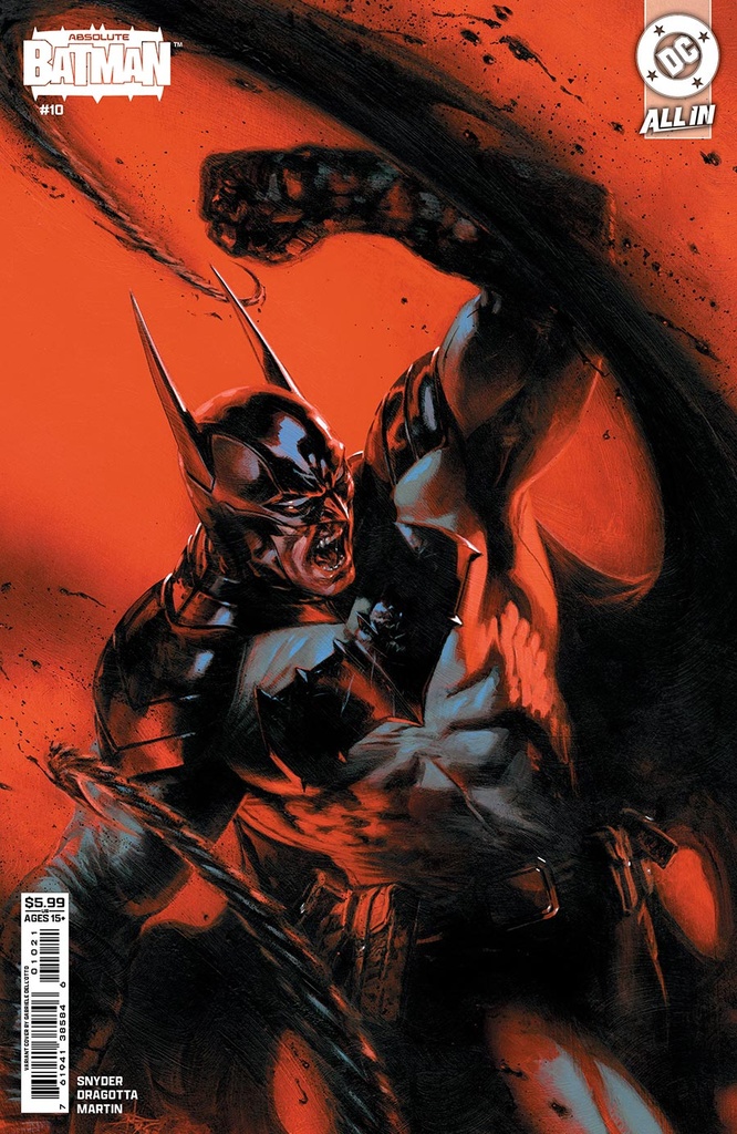Absolute Batman #10 (Cover B Gabriele Dell'Otto Card Stock Variant)