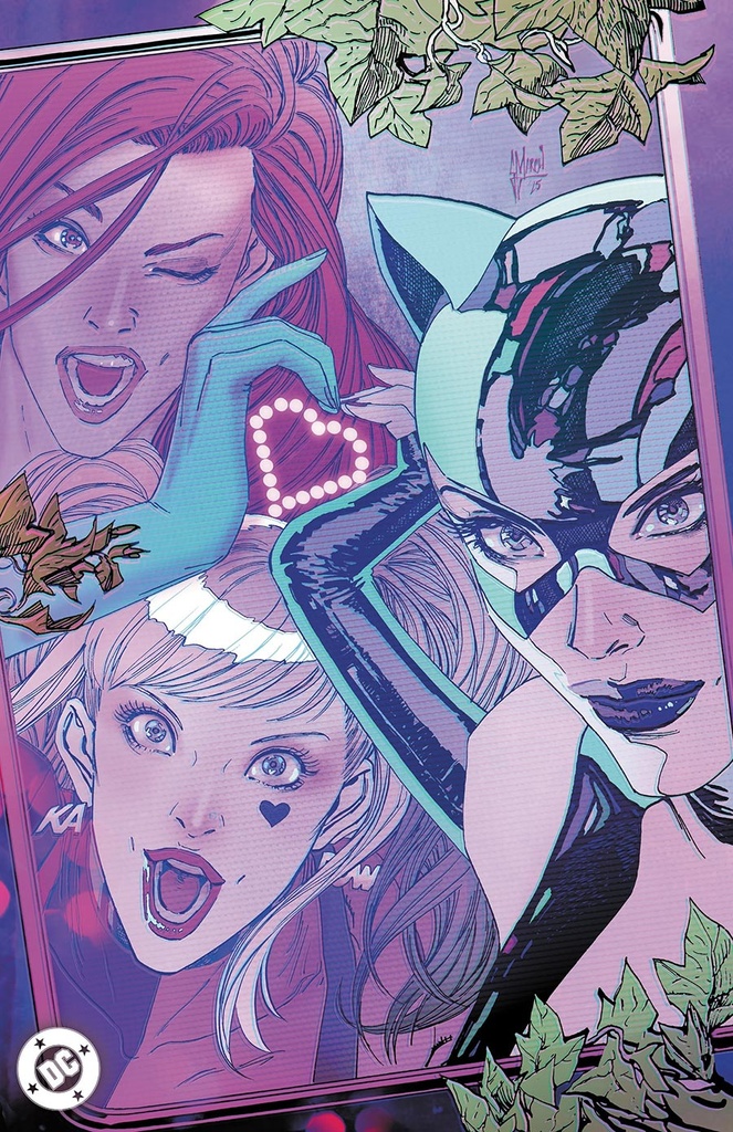 Gotham City Sirens: Unfit for Orbit #5 of 5 (Cover D Guillem March Connecting Kalanorian Foil Variant)