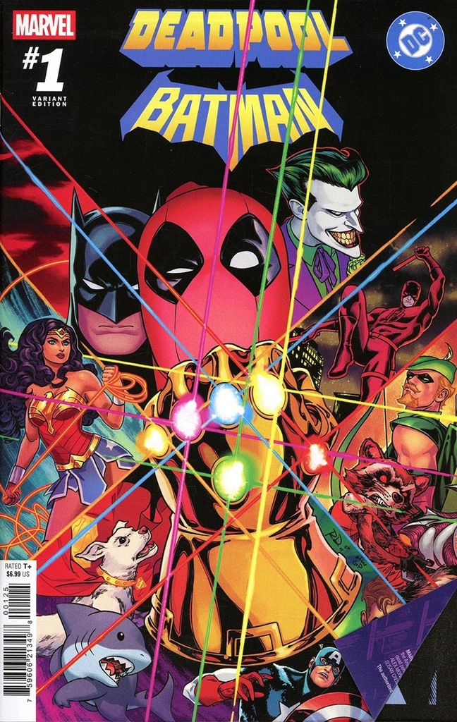 Marvel/DC: Deadpool/Batman #1 (Russell Dauterman Homage Variant)