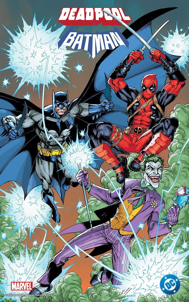 Marvel/DC: Deadpool/Batman #1 (Mark Bagley Foil Variant)