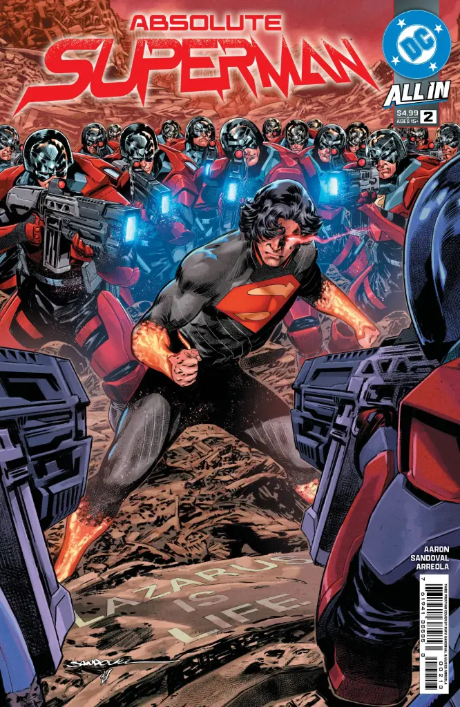 Absolute Superman #2 (3rd Printing Rafa Sandoval Variant)