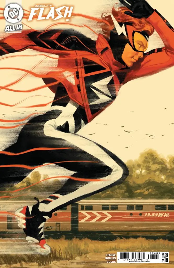 Absolute Flash #6 (Cover B David Talaski Card Stock Variant)