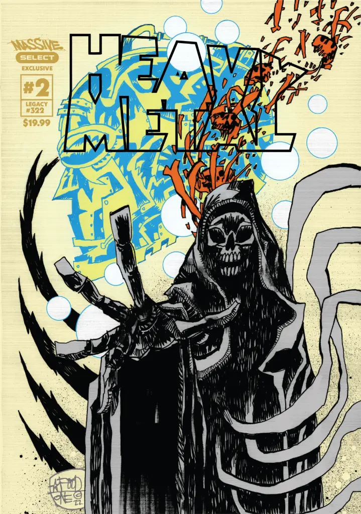 Heavy Metal Magazine #2 (Cover D Jim Mahfood Massive Select Exclusive Variant)