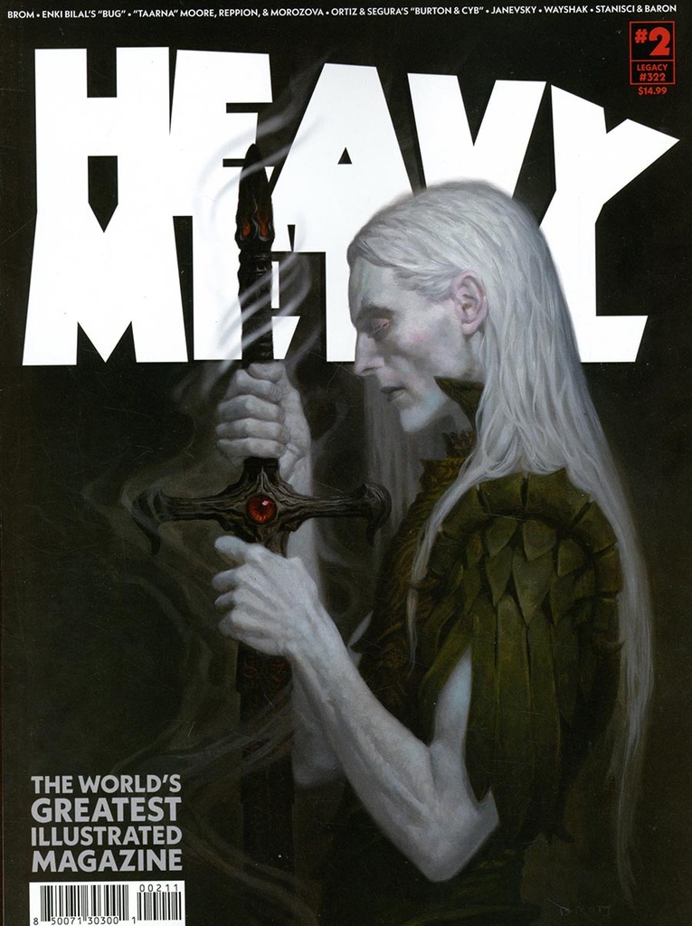 Heavy Metal Magazine #2 (Cover A Brom)