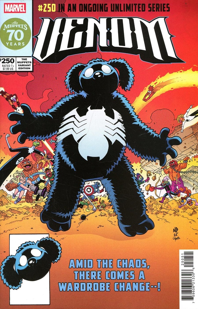 Venom #250 (Nick Bradshaw Muppets Variant)