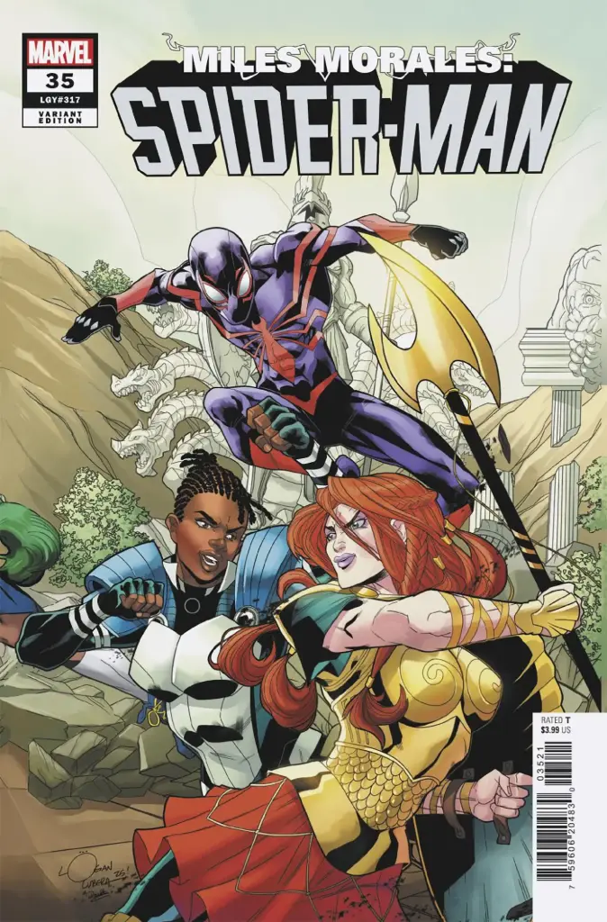 Miles Morales: Spider-Man #35 (Logan Lubera 5-Part Connecting Variant)