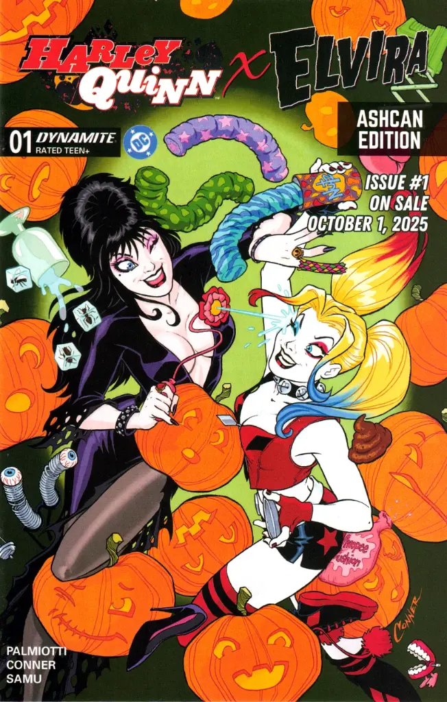Harley Quinn X Elvira #1 (Ashcan Edition)