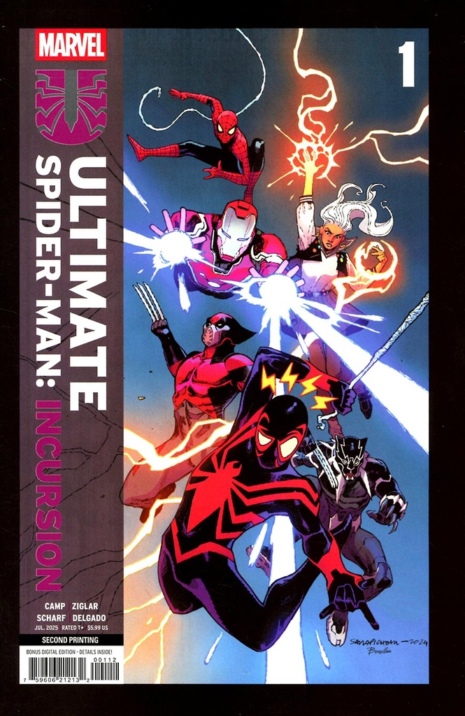 Ultimate Spider-Man: Incursion #1 (2nd Printing Sara Pichelli Variant)
