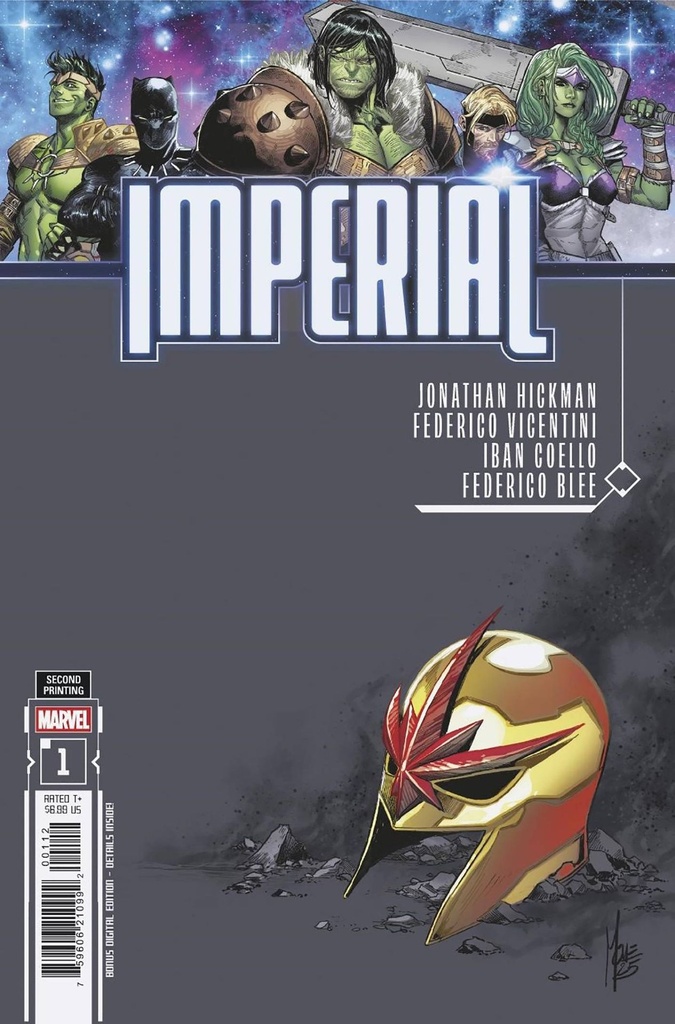 Imperial #1 of 4 (2nd Printing Marco Checchetto Variant)