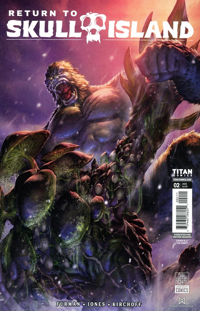 Return to Skull Island #2 of 4 (Cover A The Knott)