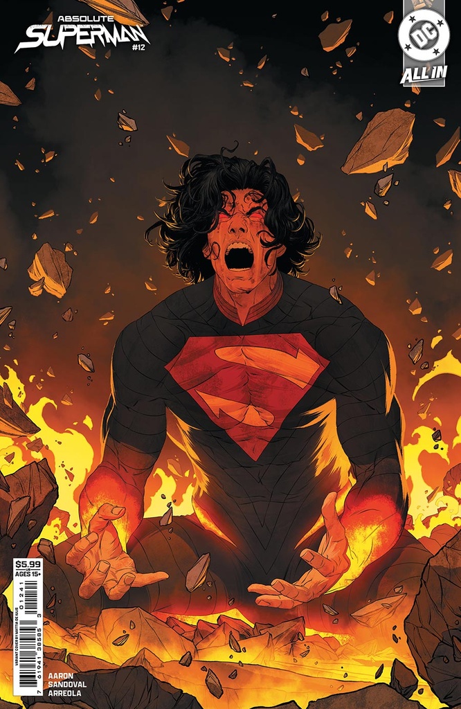 Absolute Superman #12 (Cover D Mattia De Iulis Card Stock Variant)