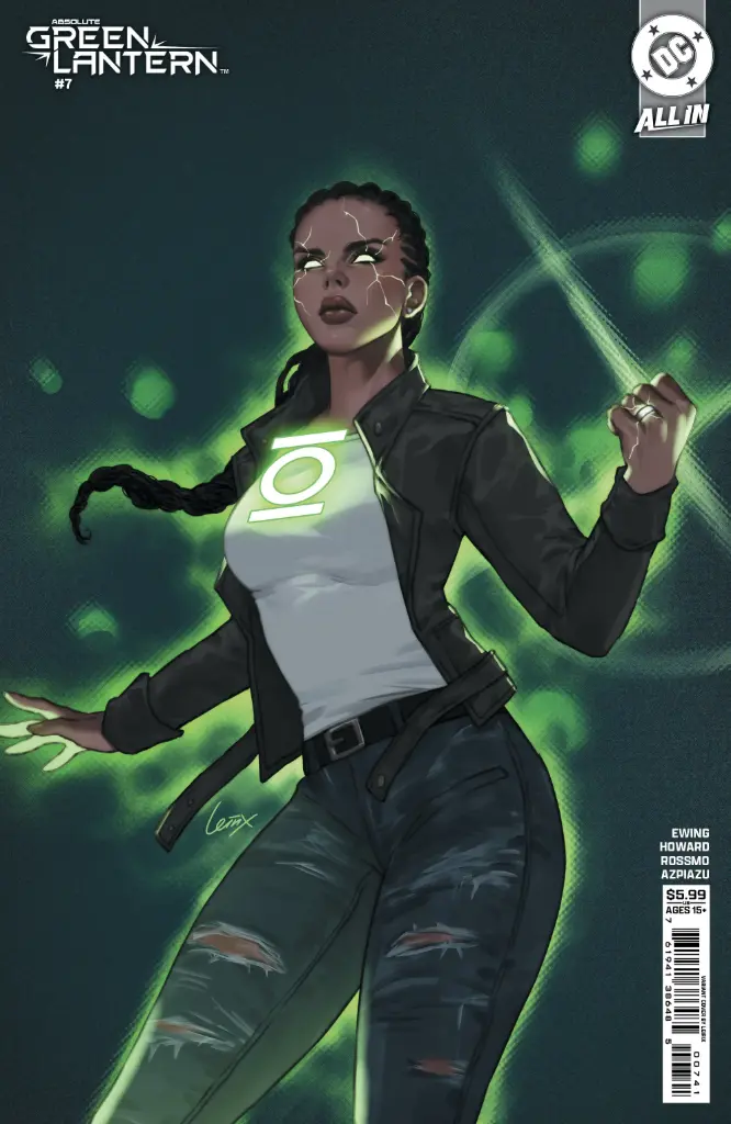 Absolute Green Lantern #7 (Cover C Lesley Leirix Li Card Stock Variant)