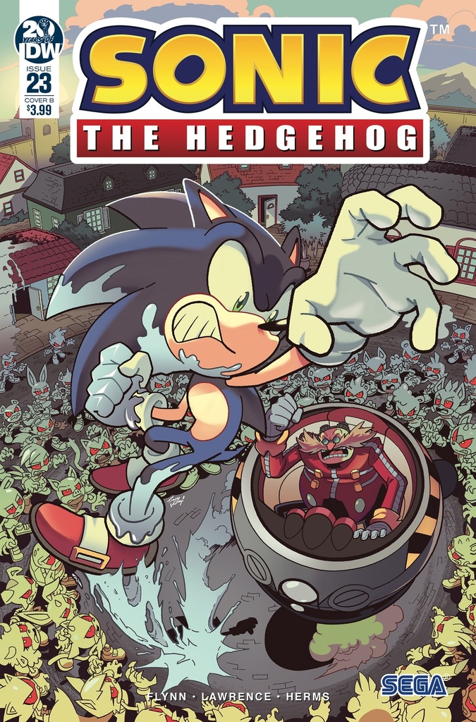 Sonic the Hedgehog #23 (Cover B Yardley)