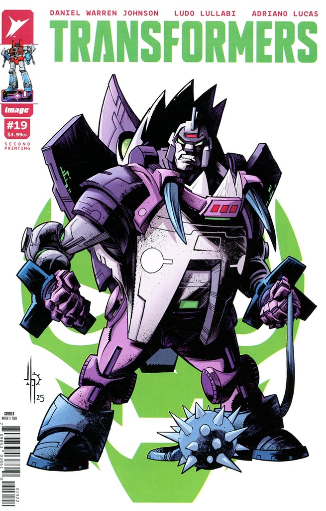 Transformers #19 (2nd Printing Cover B Jason Howard Quintessons Variant)