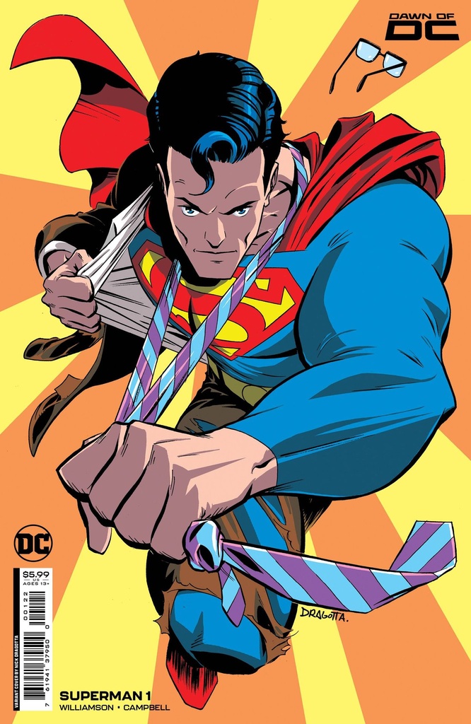 Superman #1 (Cover J Nick Dragotta Card Stock Variant)