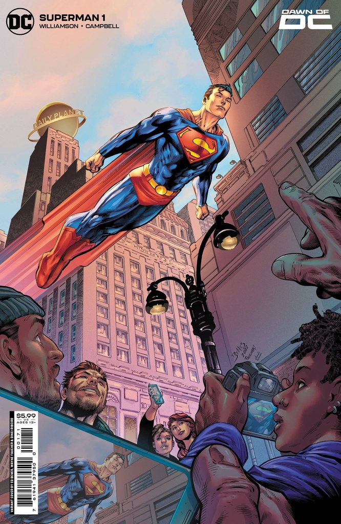 Superman #1 (Cover G Ed Benes & Wayne Faucher Card Stock Variant)