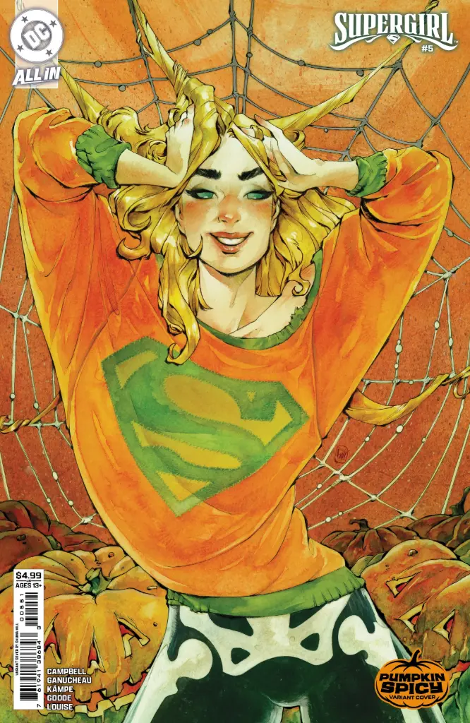 Supergirl #5 (Cover D Chuma Hill Pumpkin Spicy Card Stock Variant)