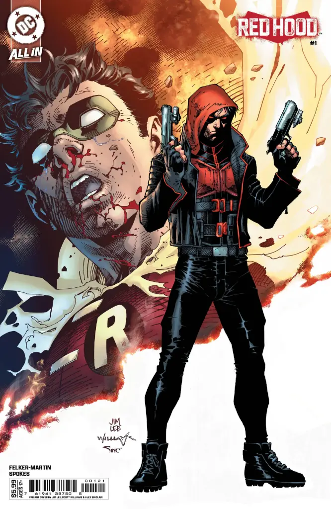 Red Hood #1 (Cover B Jim Lee Card Stock Variant)