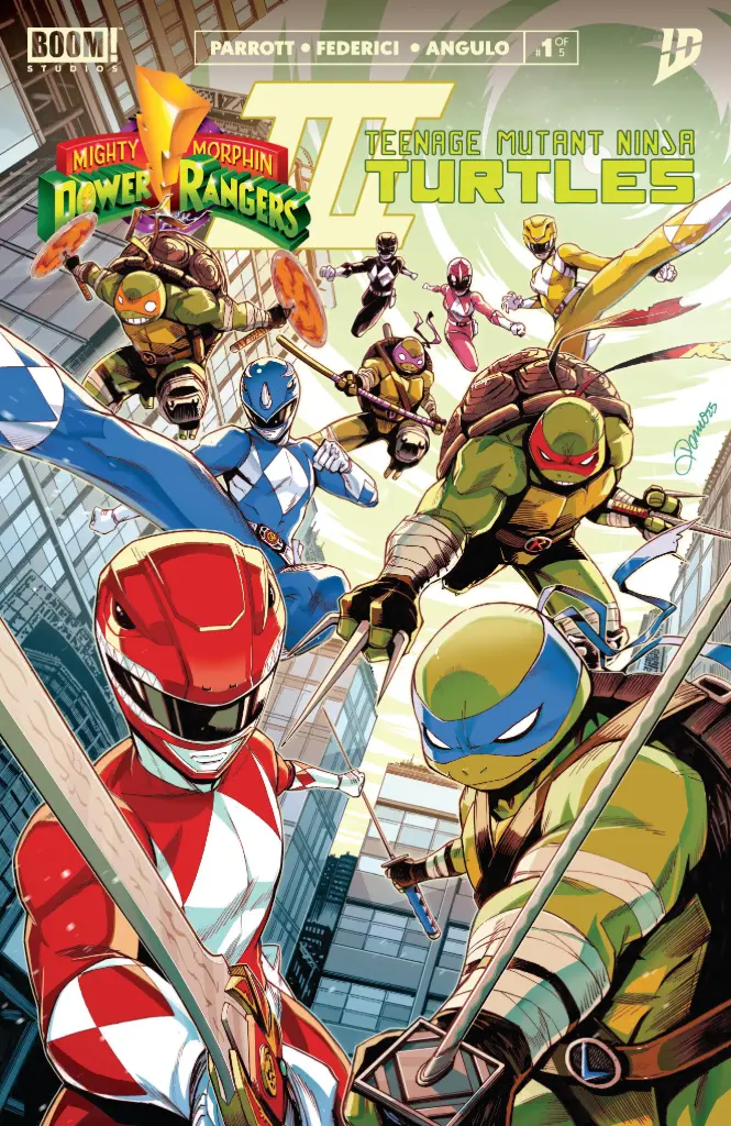 Mighty Morphin Power Rangers/Teenage Mutant Ninja Turtles III #1 (Cover A Alessio Zonno)